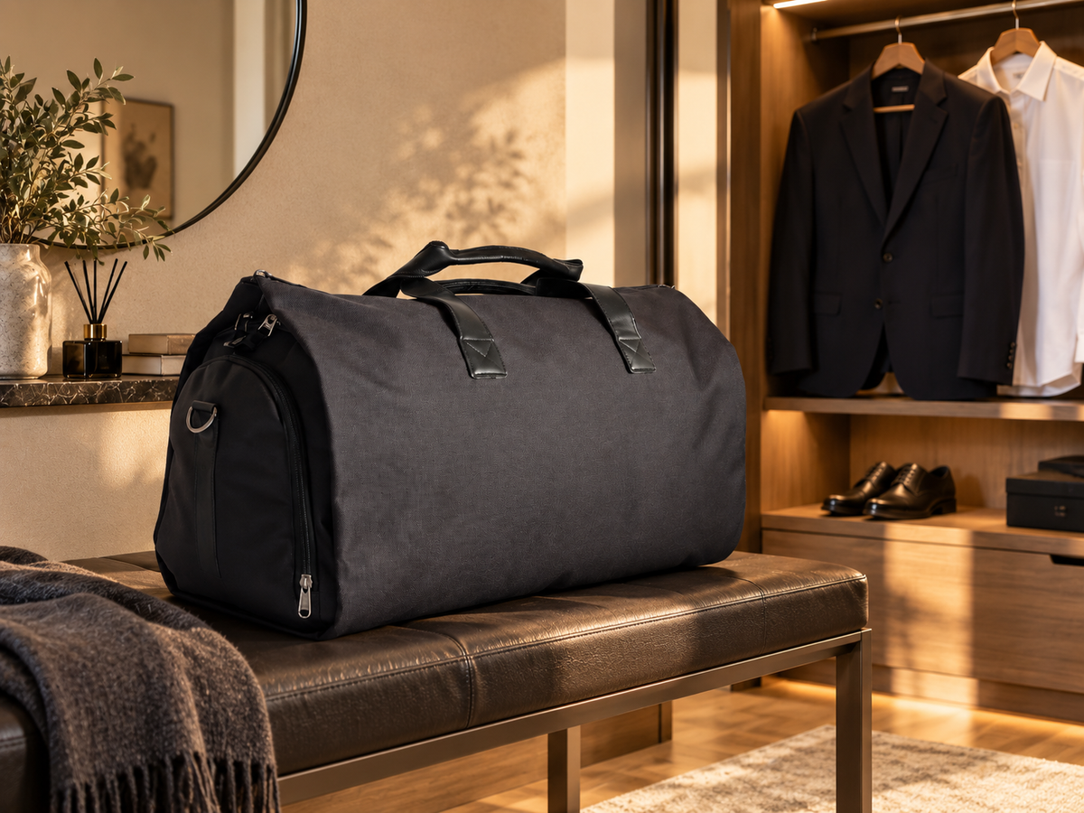 VELSORAN ONE dans un dressing élégant, prêt pour le départ