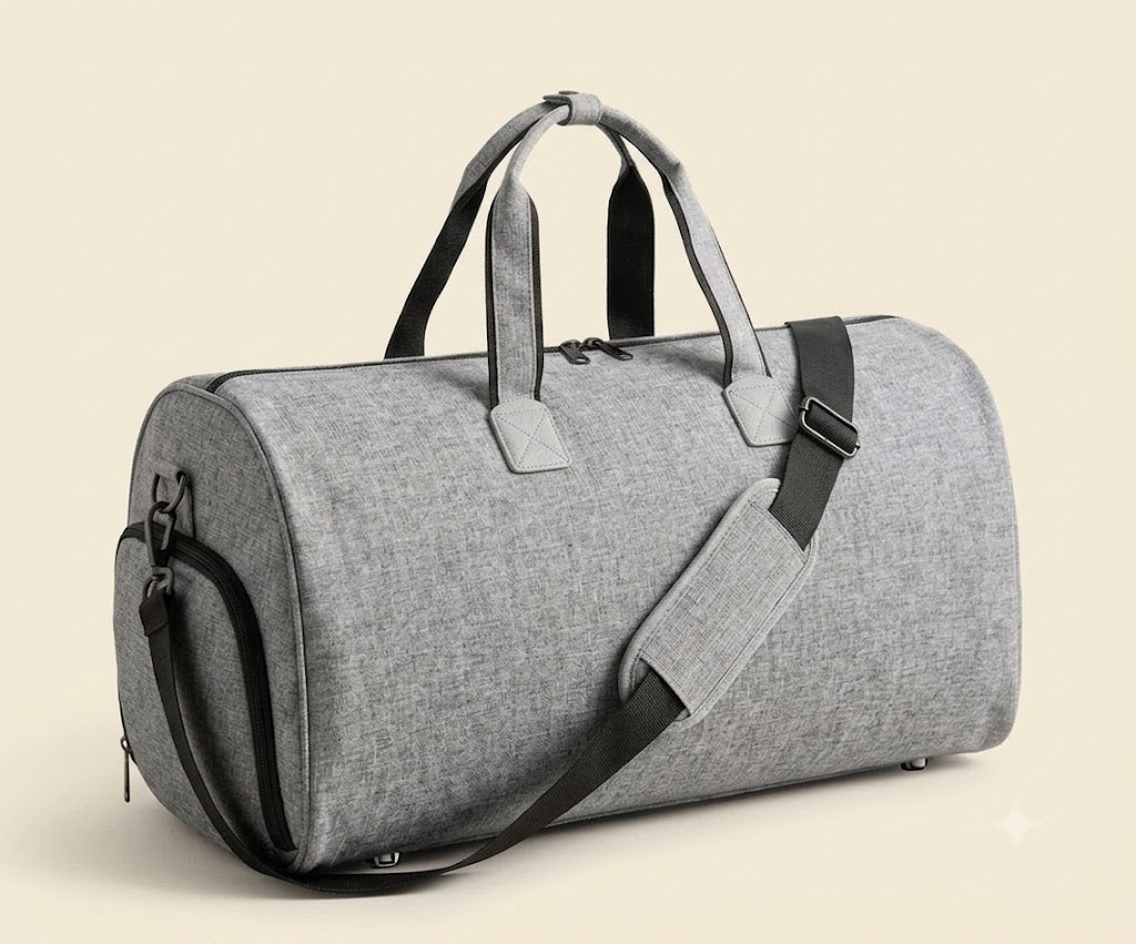 VELSORAN ONE — vue du sac de voyage et de ses finitions
